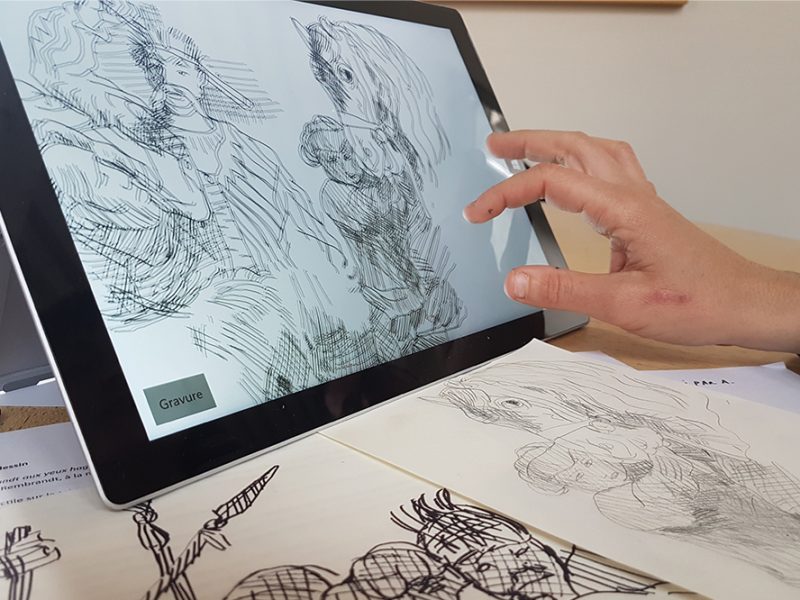 EXPLORING THROUGH GESTURES